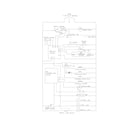 White-Westinghouse WRS23W0AW3 wiring schematic diagram
