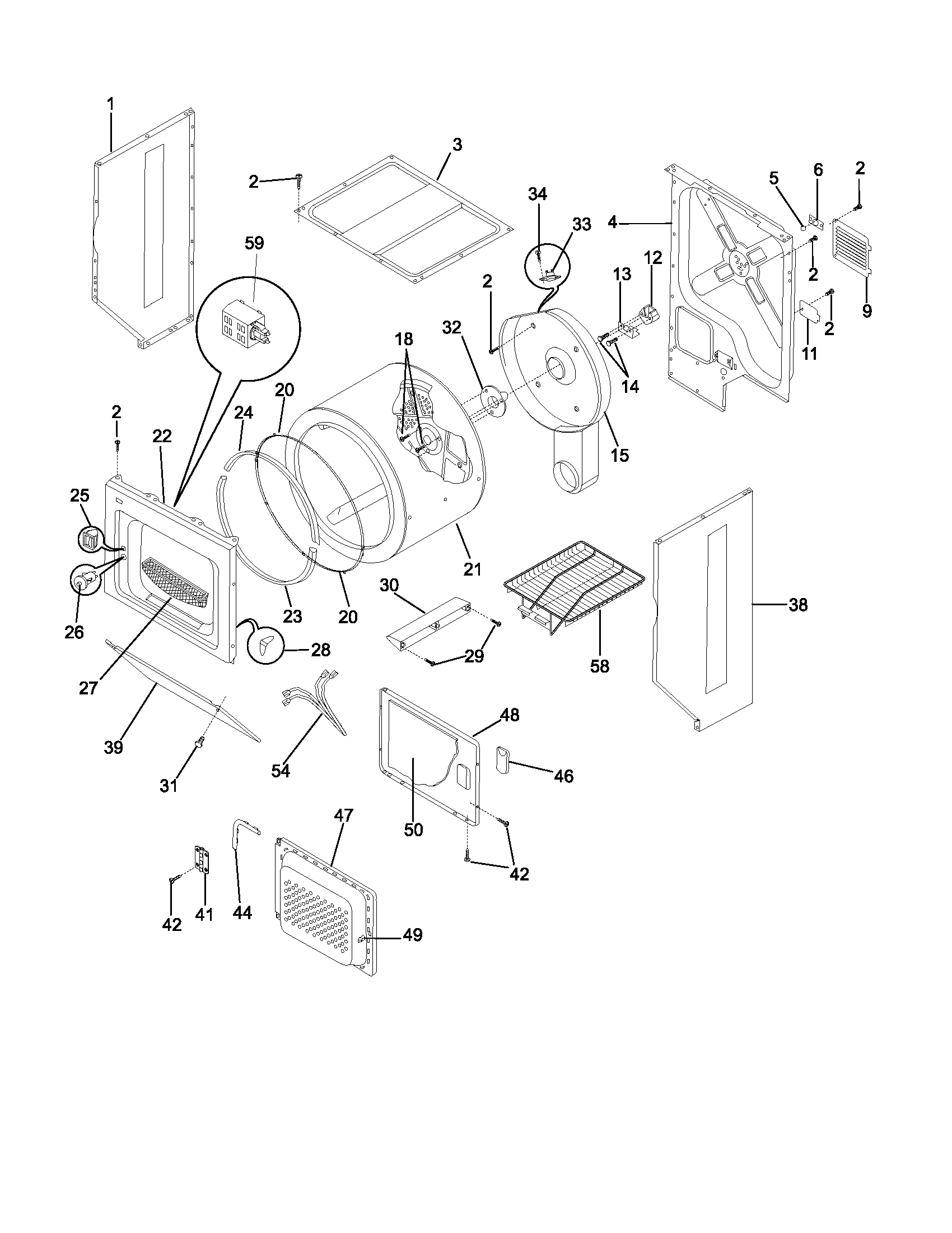 Dry cab,drm,htr