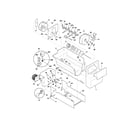 Frigidaire FRS26H5ASB3 ice container diagram