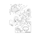 Frigidaire FRS26H5ASB3 ice maker diagram