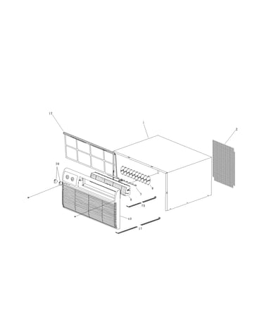 Cabinet front and wrapper