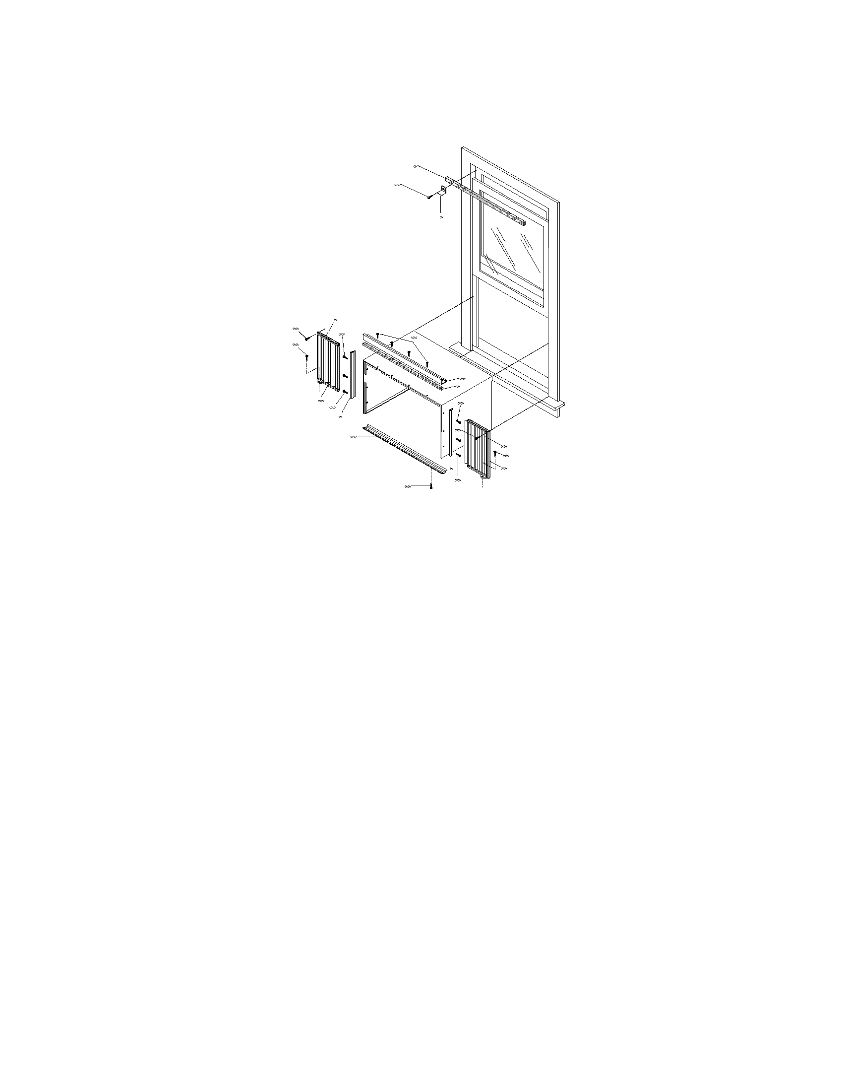 Window mounting parts