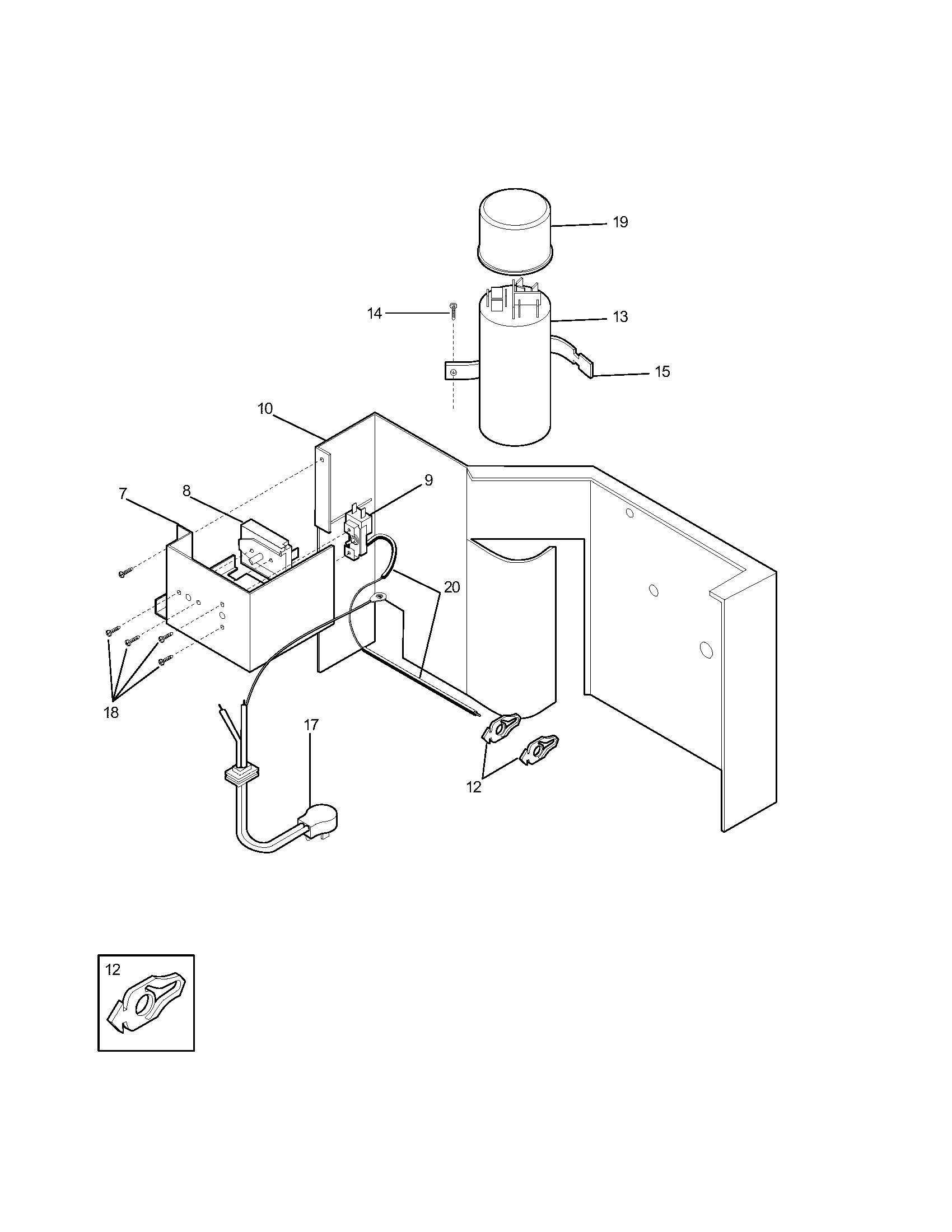 Control parts