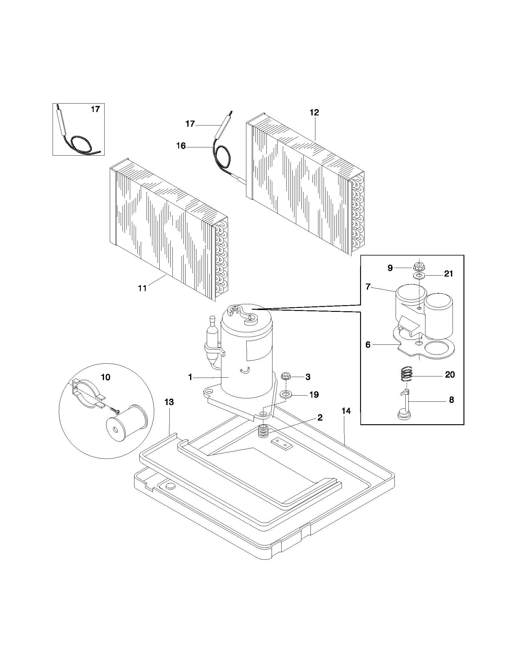 Compressor parts