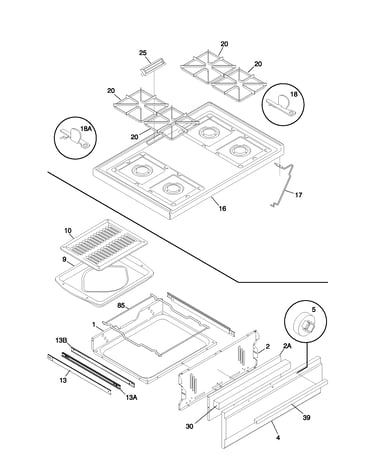 Top/drawer