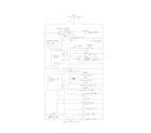 Frigidaire NGS23ZZAW4 wiring schematic diagram