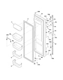 Refrigerator door