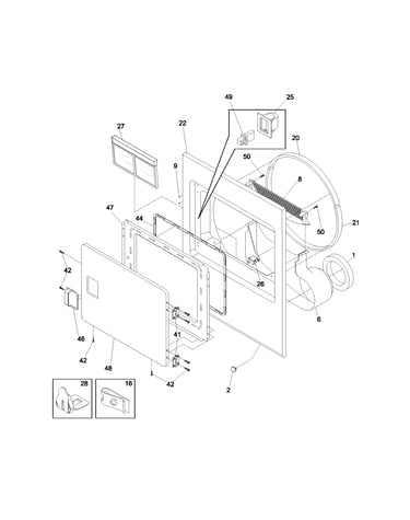 Frnt pnl,door