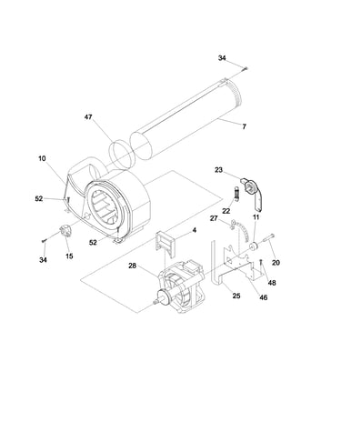 Motor,blower
