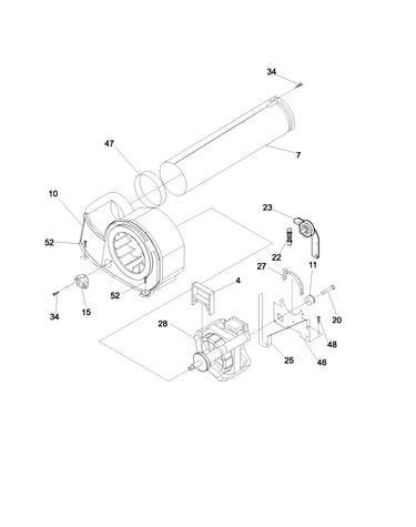 Motor,blower