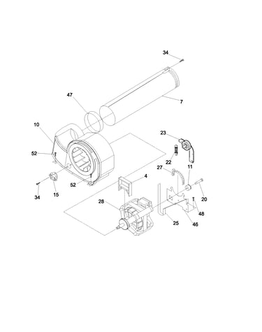 Motor,blower
