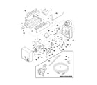 Frigidaire FRT21FR6AB5 ice maker diagram