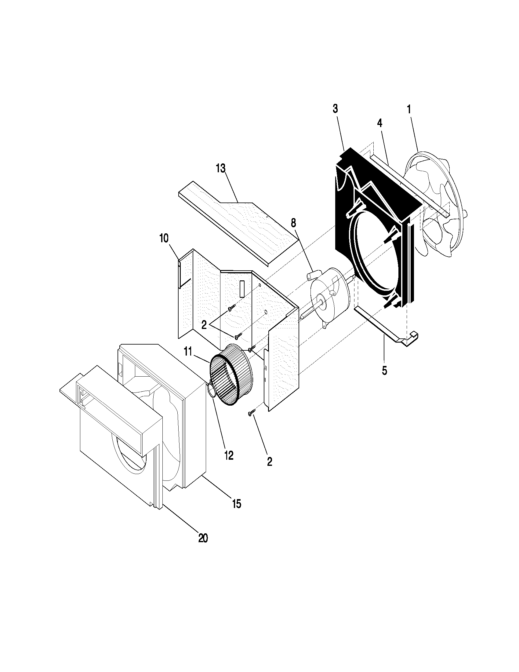 Air handling parts