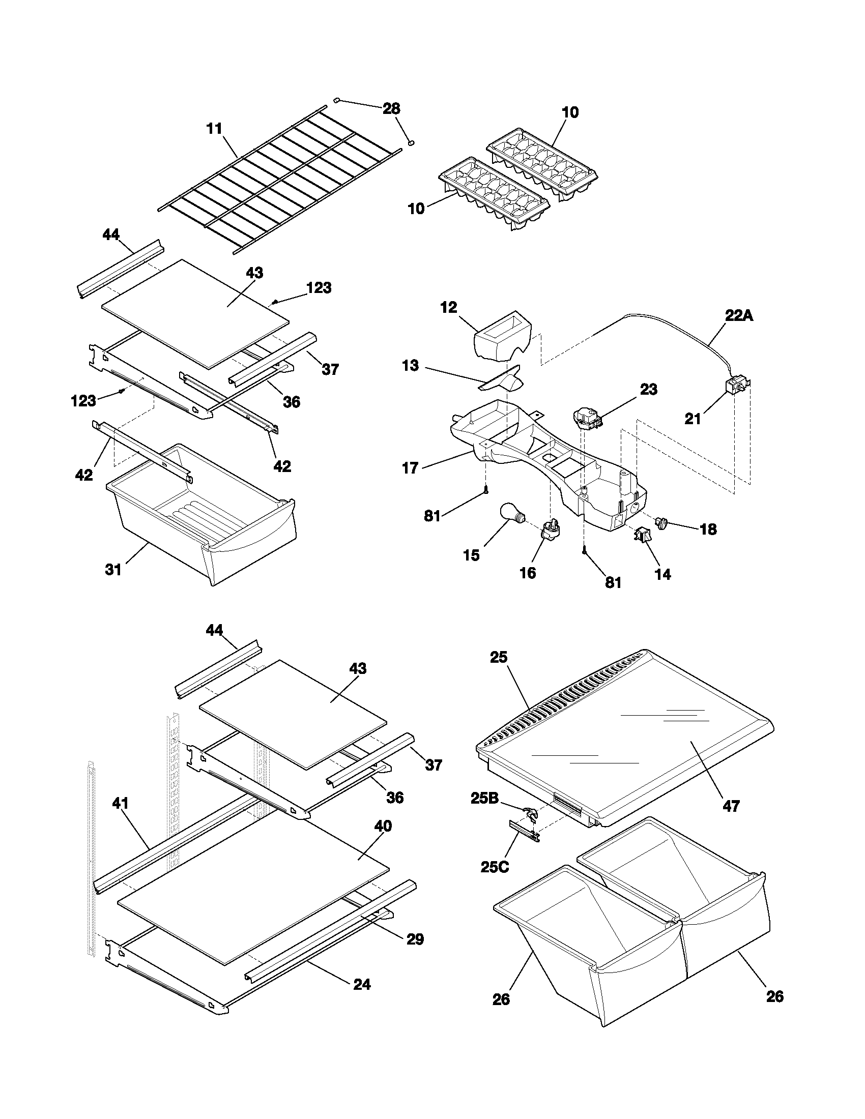 Shelves