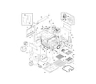 Frigidaire GLES388ASC body diagram