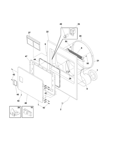 Frnt pnl,door