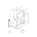 Kenmore 58714853200 tub diagram