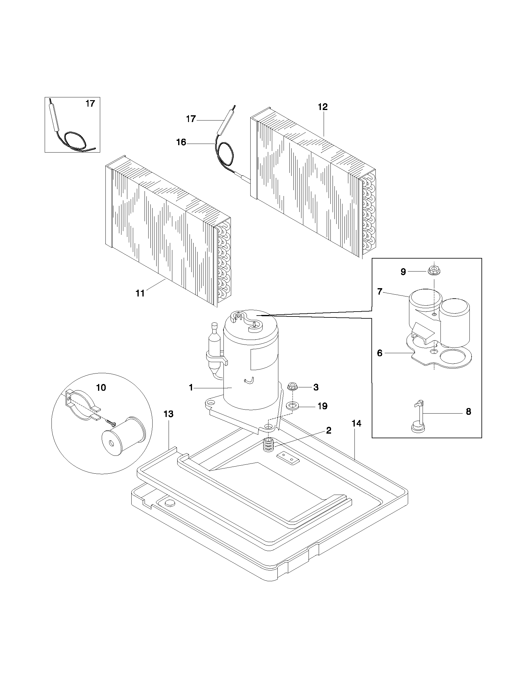 Compressor parts