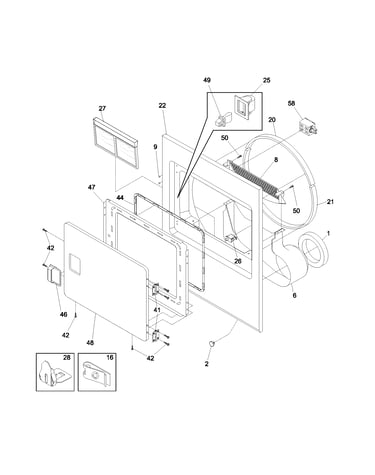 Frnt pnl,door