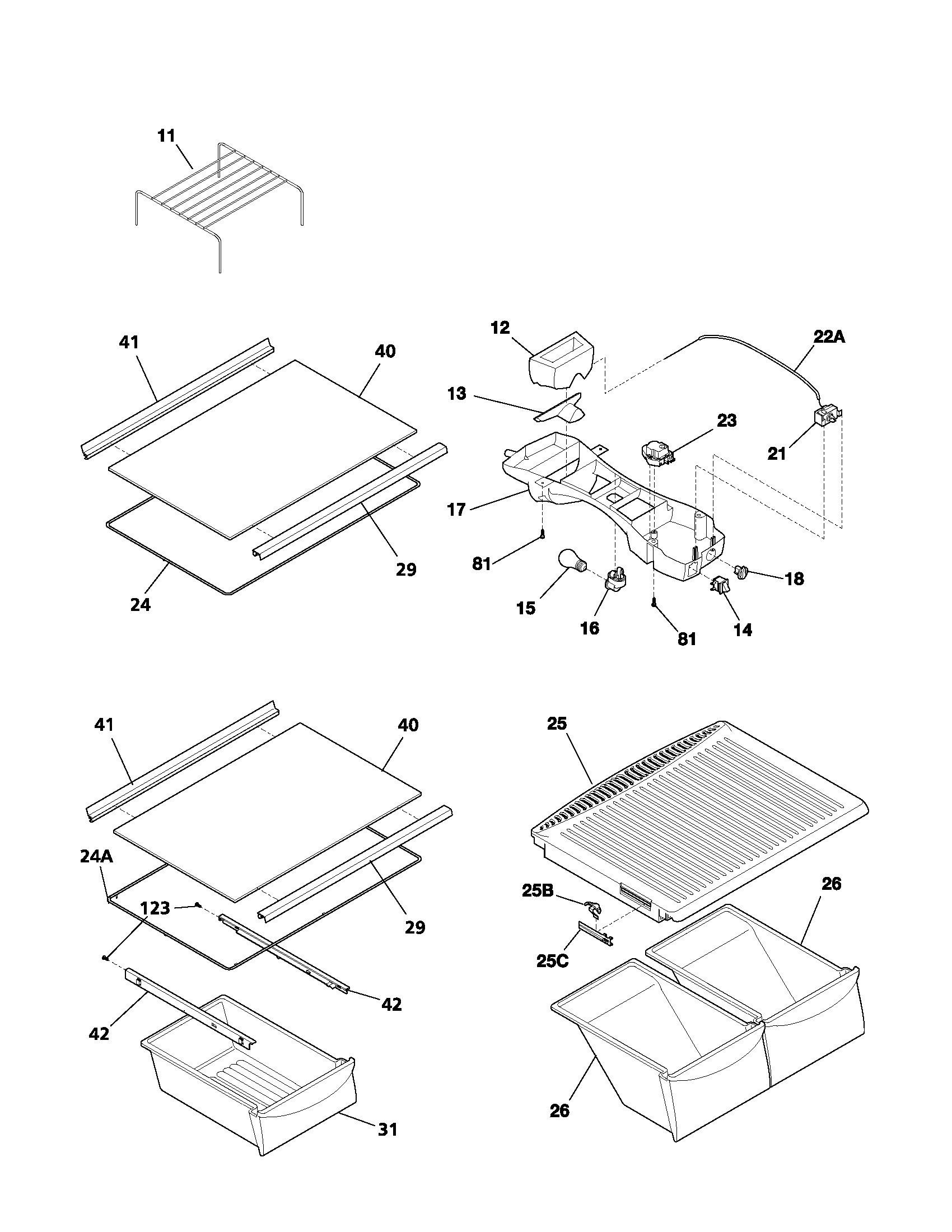 Shelves