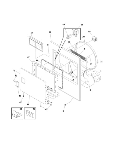 Frnt pnl,door