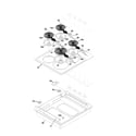 Frigidaire FEC26C2ACC maintop diagram