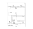 Frigidaire FEF365BWA wiring schematic diagram