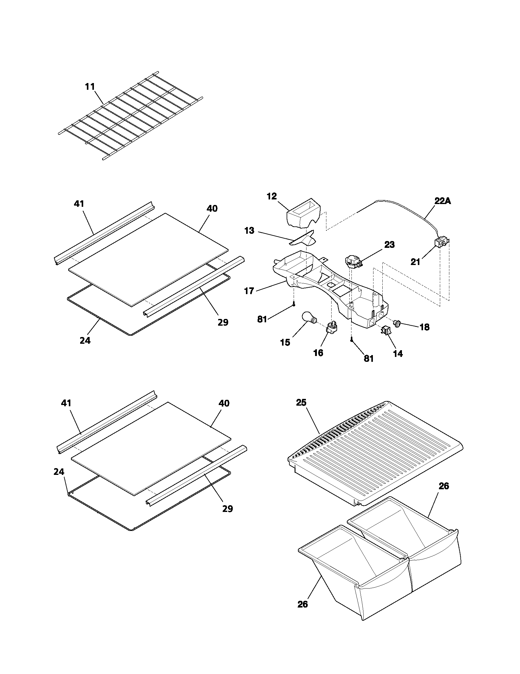 Shelves