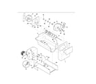 Kenmore 25352614201 ice container diagram