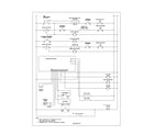 Frigidaire FEFL77AQF wiring schematic diagram