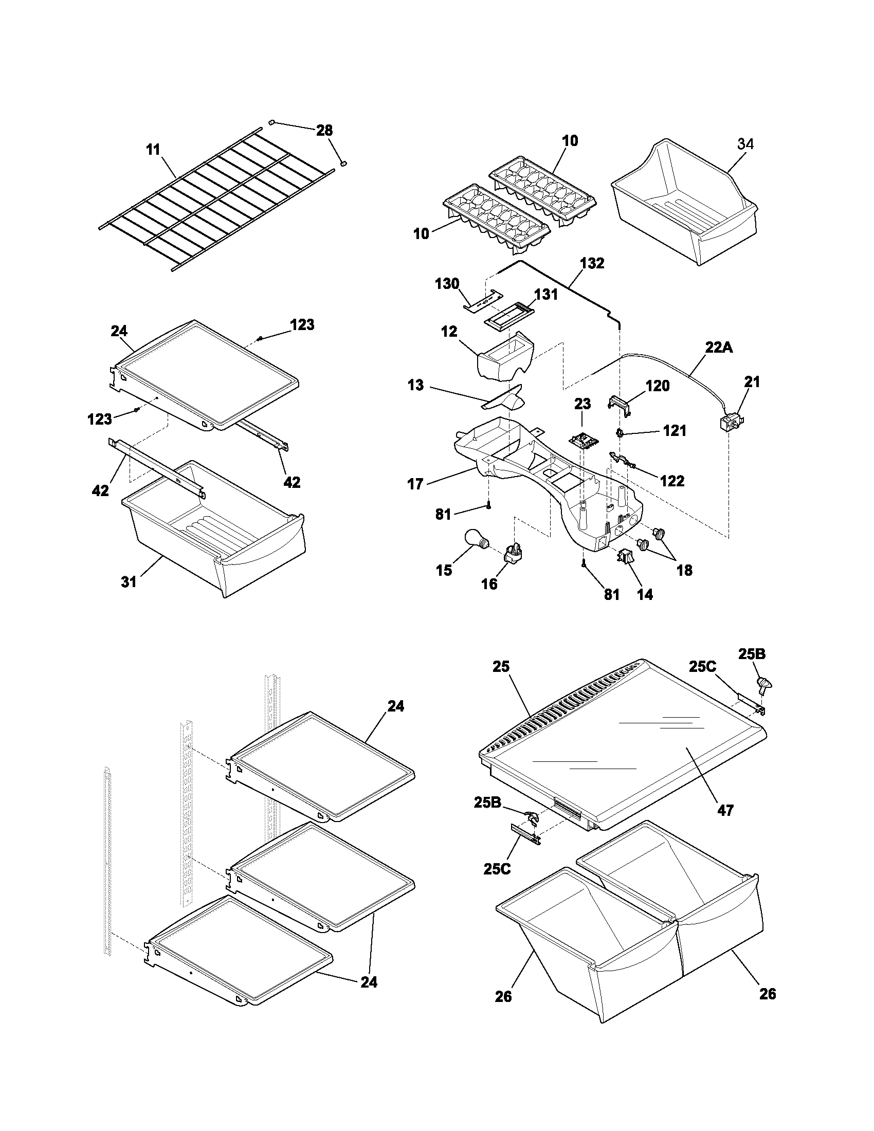 Shelves