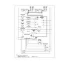 Frigidaire GLEF396AQC wiring schematic diagram