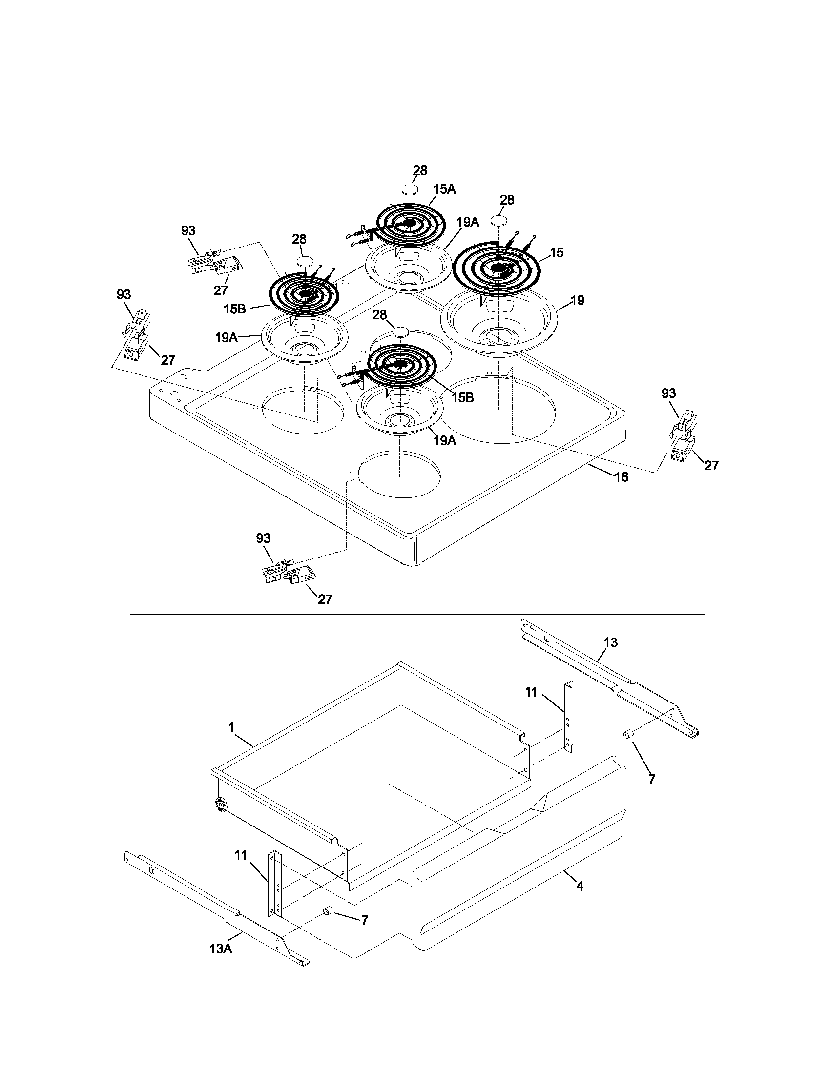 Top/drawer