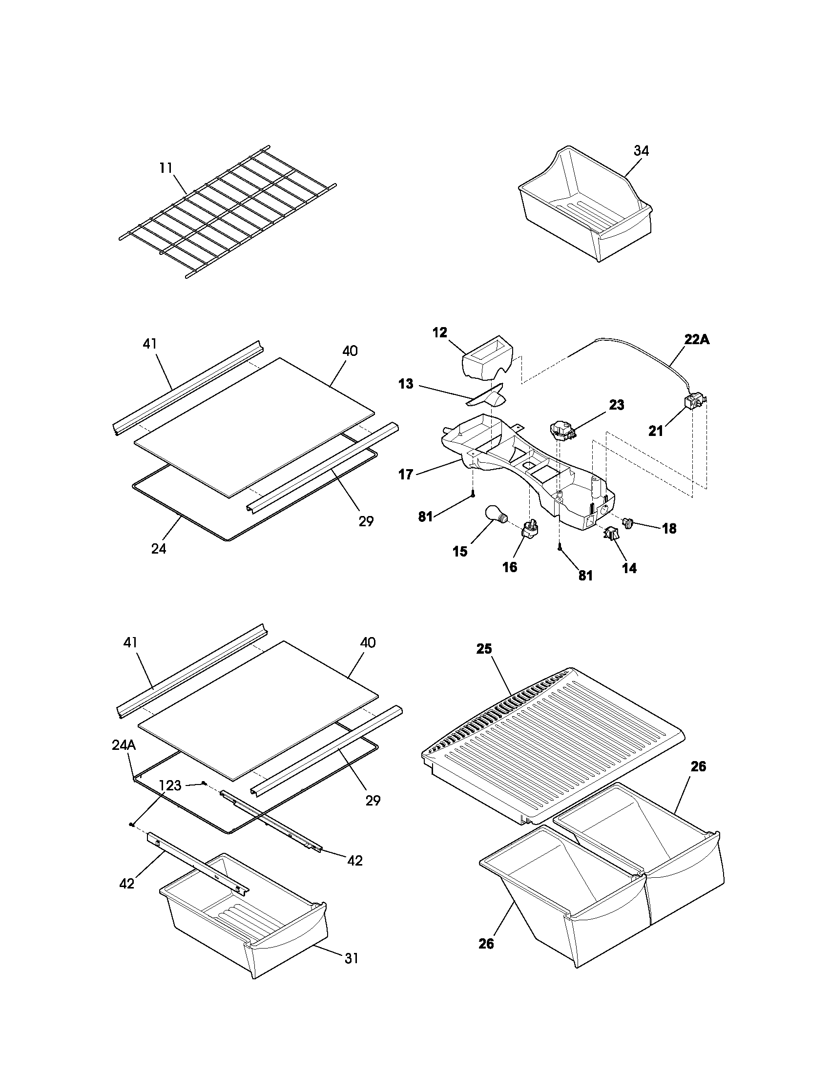 Shelves