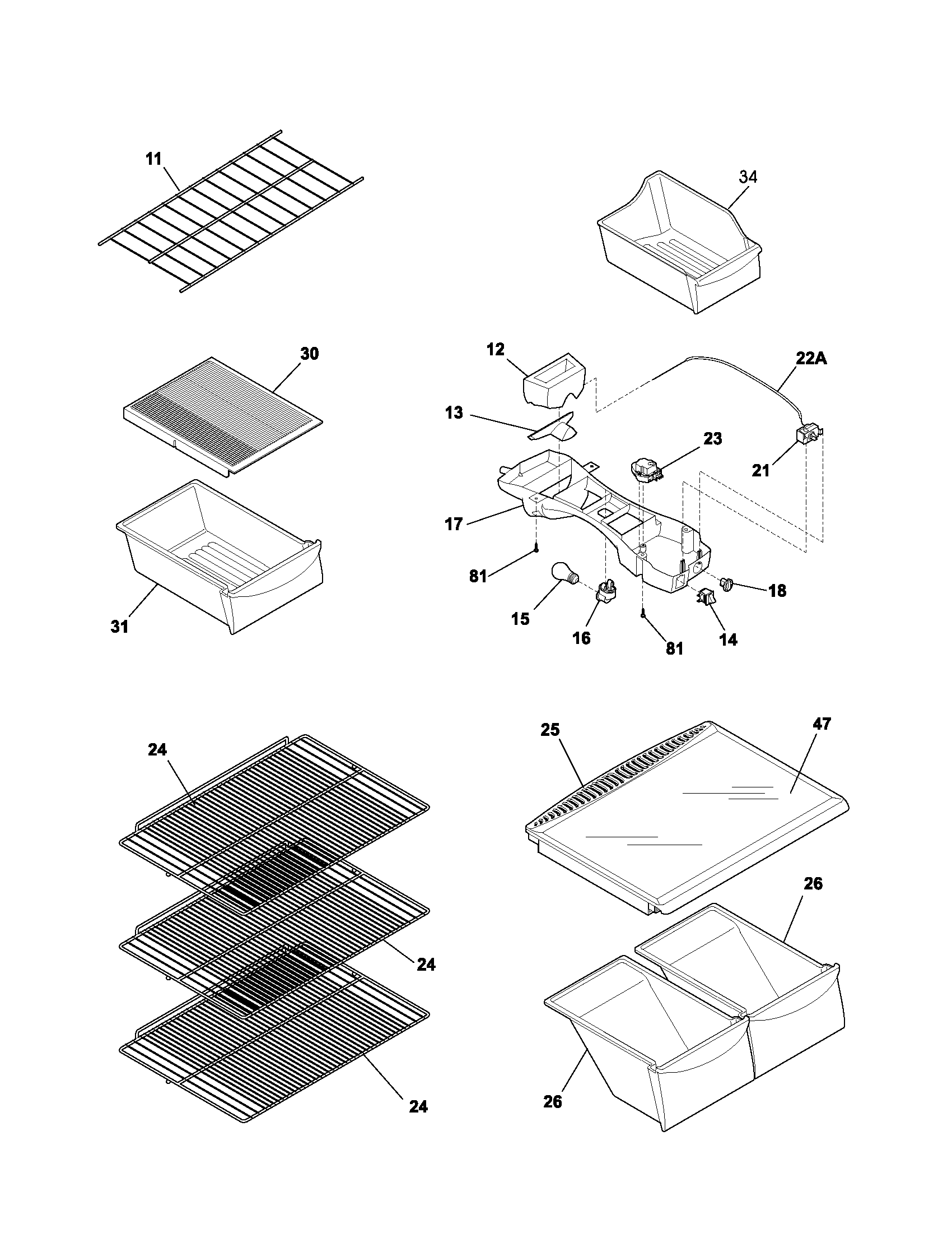 Shelves