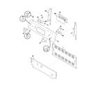 Frigidaire FEF357BSB backguard diagram