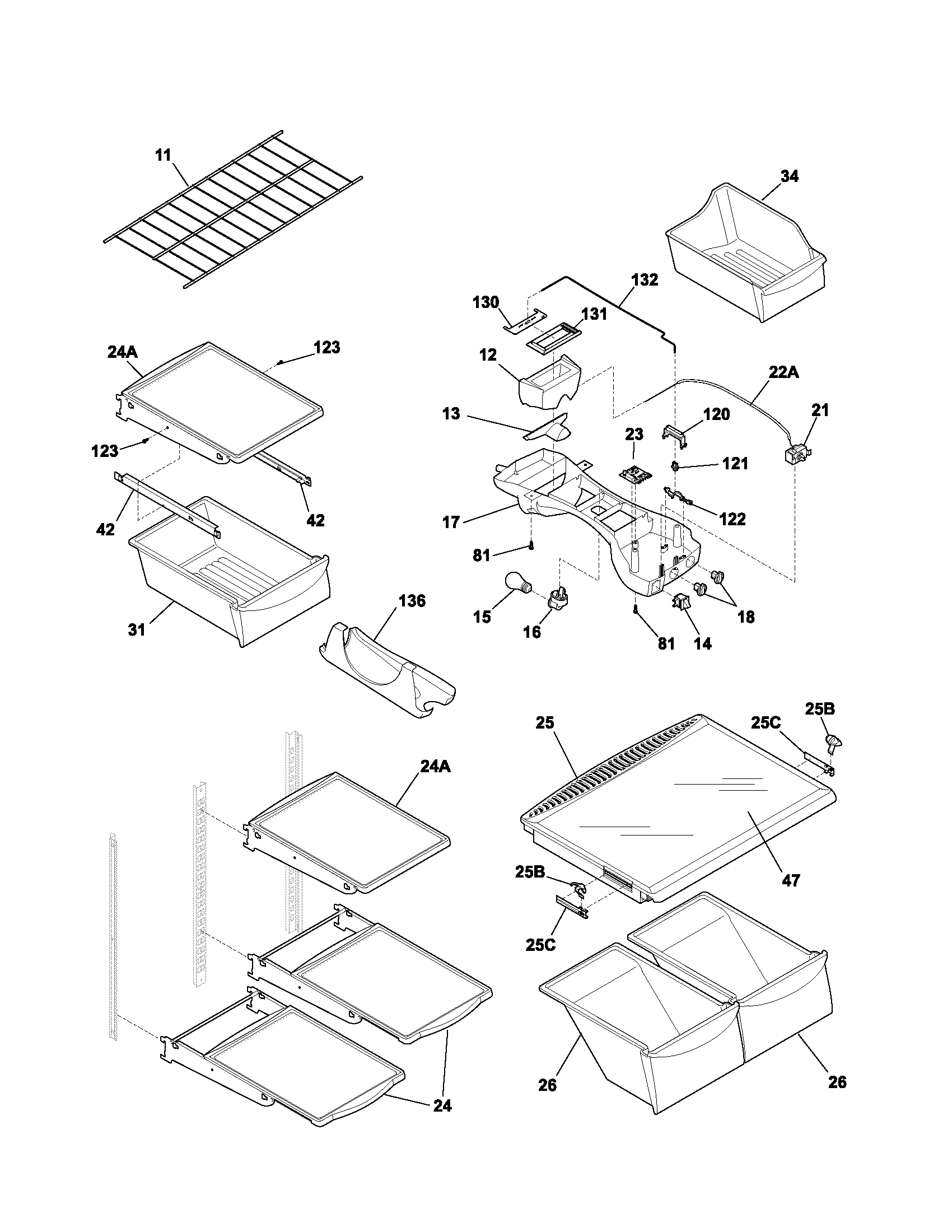 Shelves