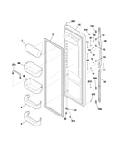Refrigerator door
