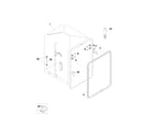 Frigidaire FDR252RBB1 tub diagram