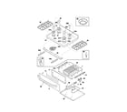 Kenmore 79079013101 top/drawer diagram