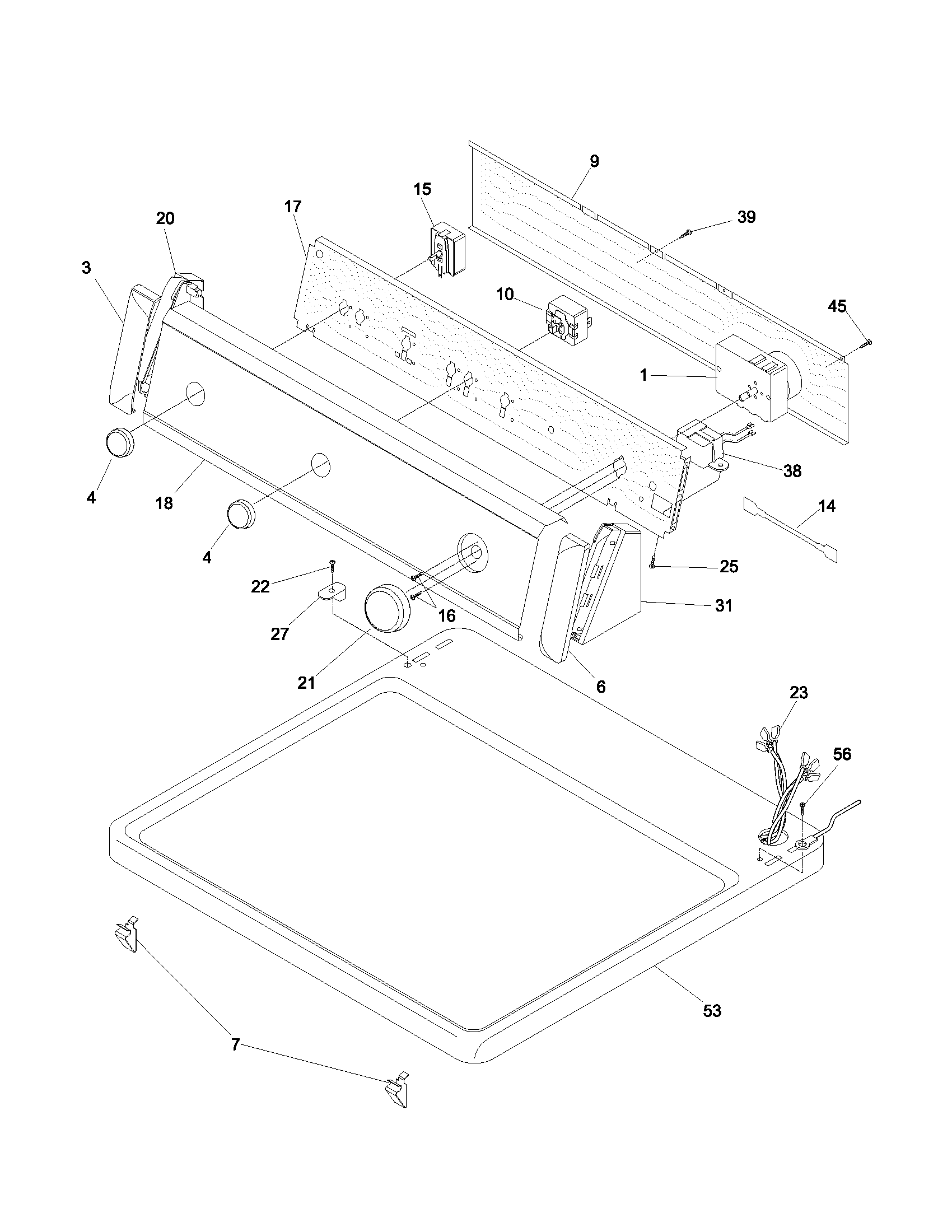 CONTROLS/TOP PANEL