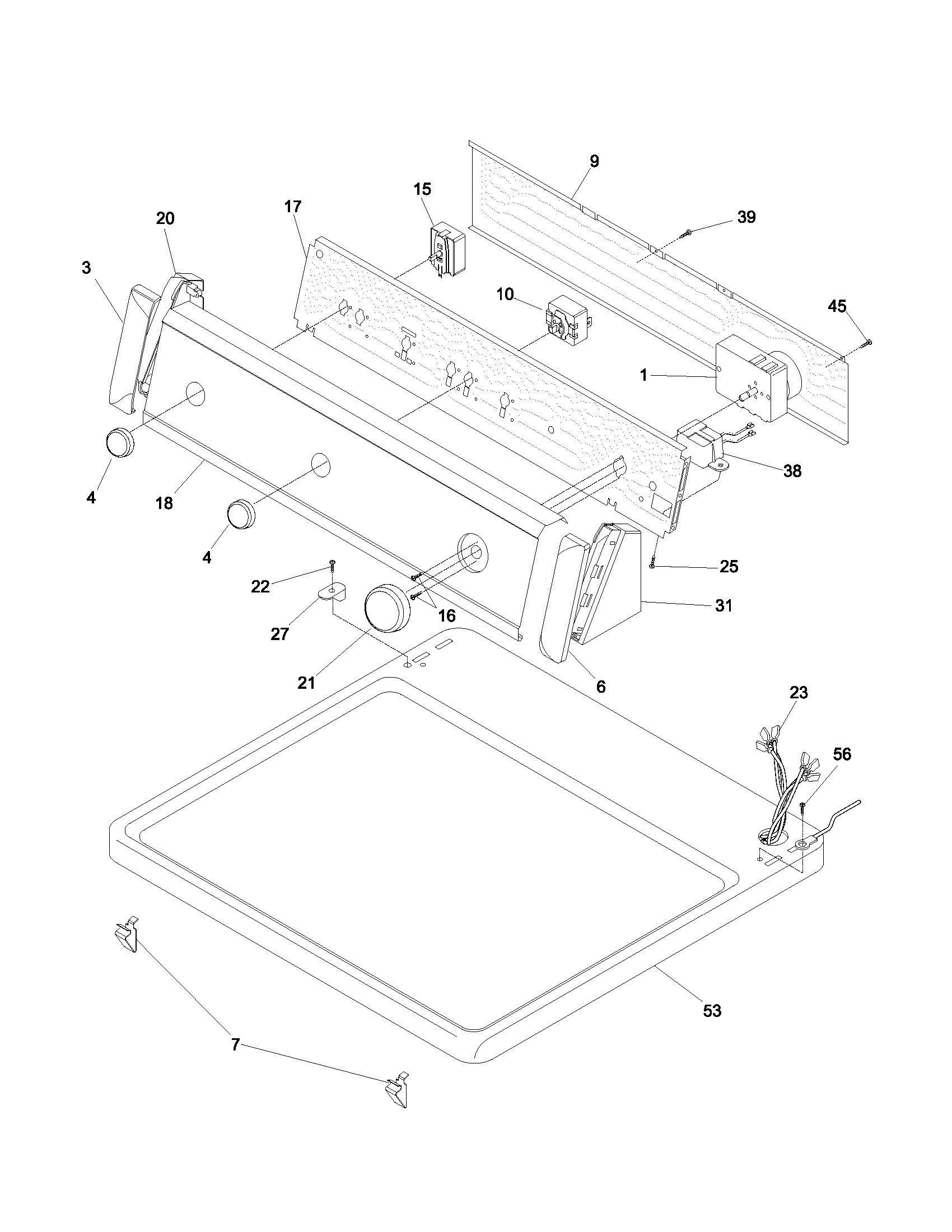 CONTROLS/TOP PANEL