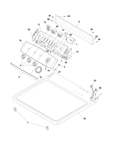 Controls/top panel