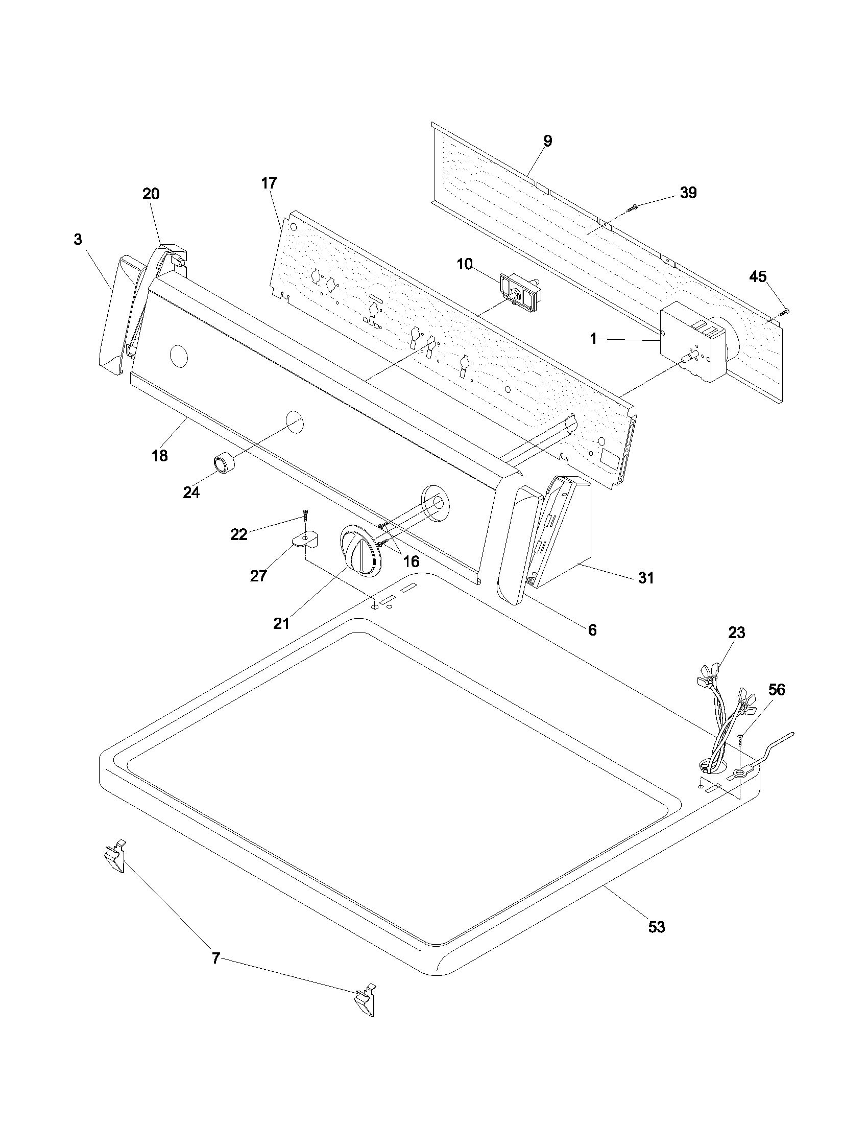 CONTROLS/TOP PANEL
