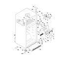 Frigidaire GLRT182SAW4 cabinet diagram