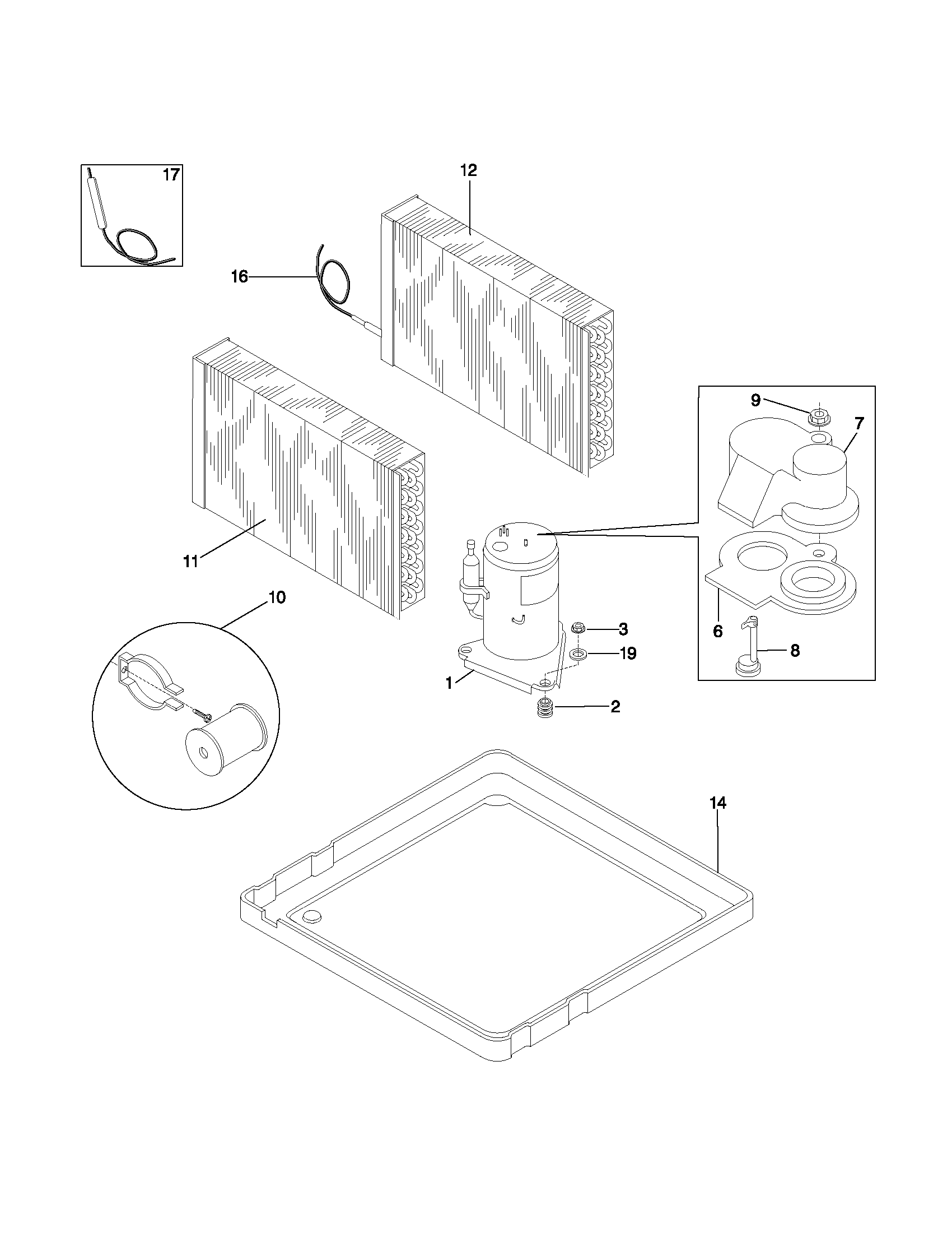 Compressor parts
