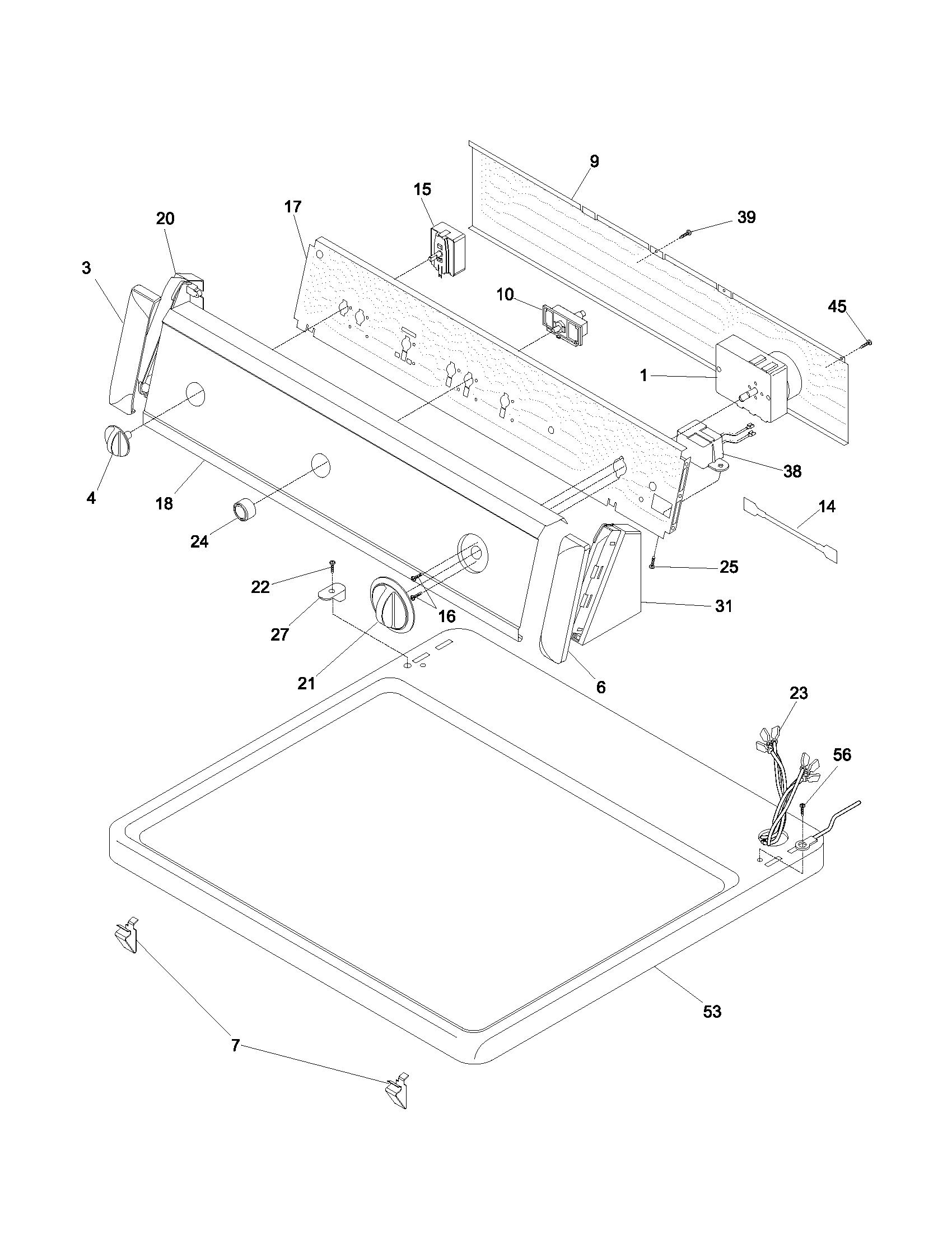 CONTROLS/TOP PANEL