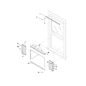 Frigidaire FAC085M7A1 window mounting parts diagram