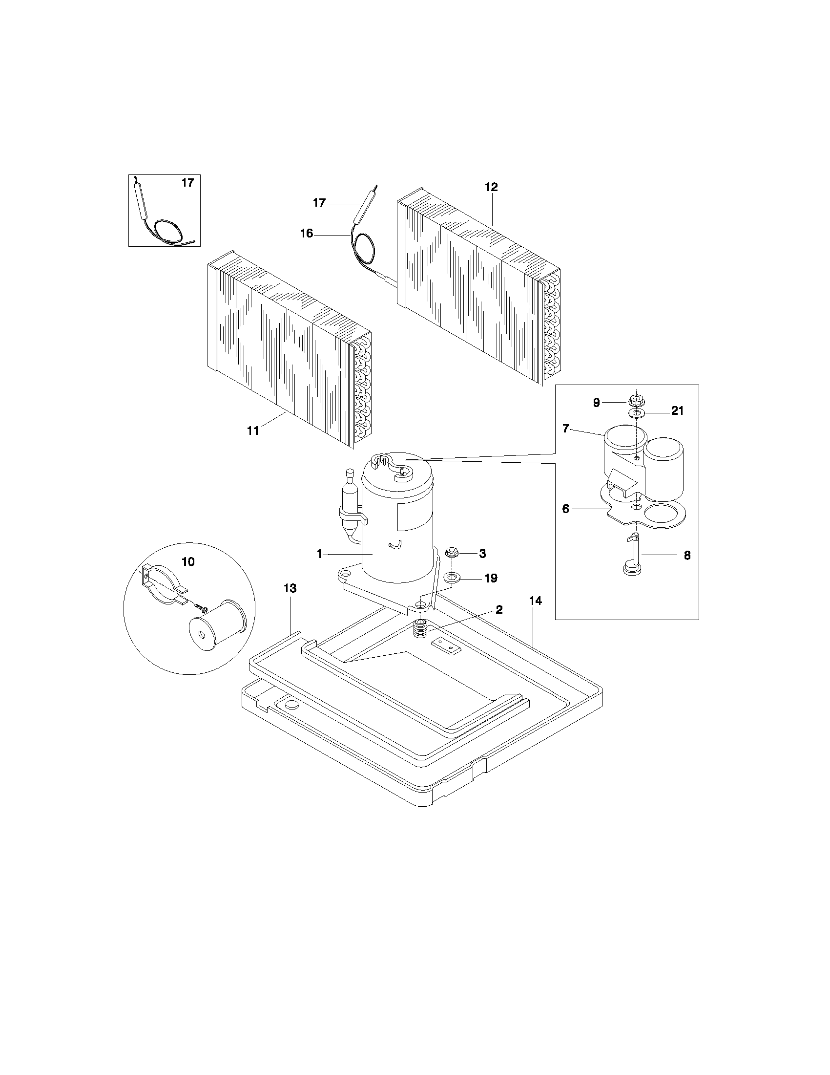 Compressor parts