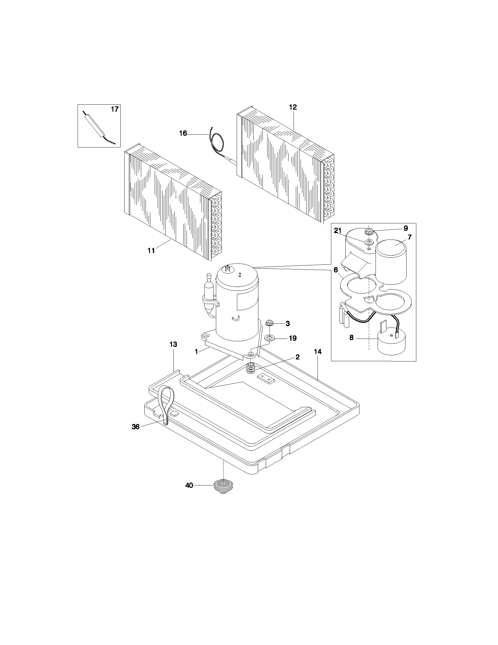 Compressor parts
